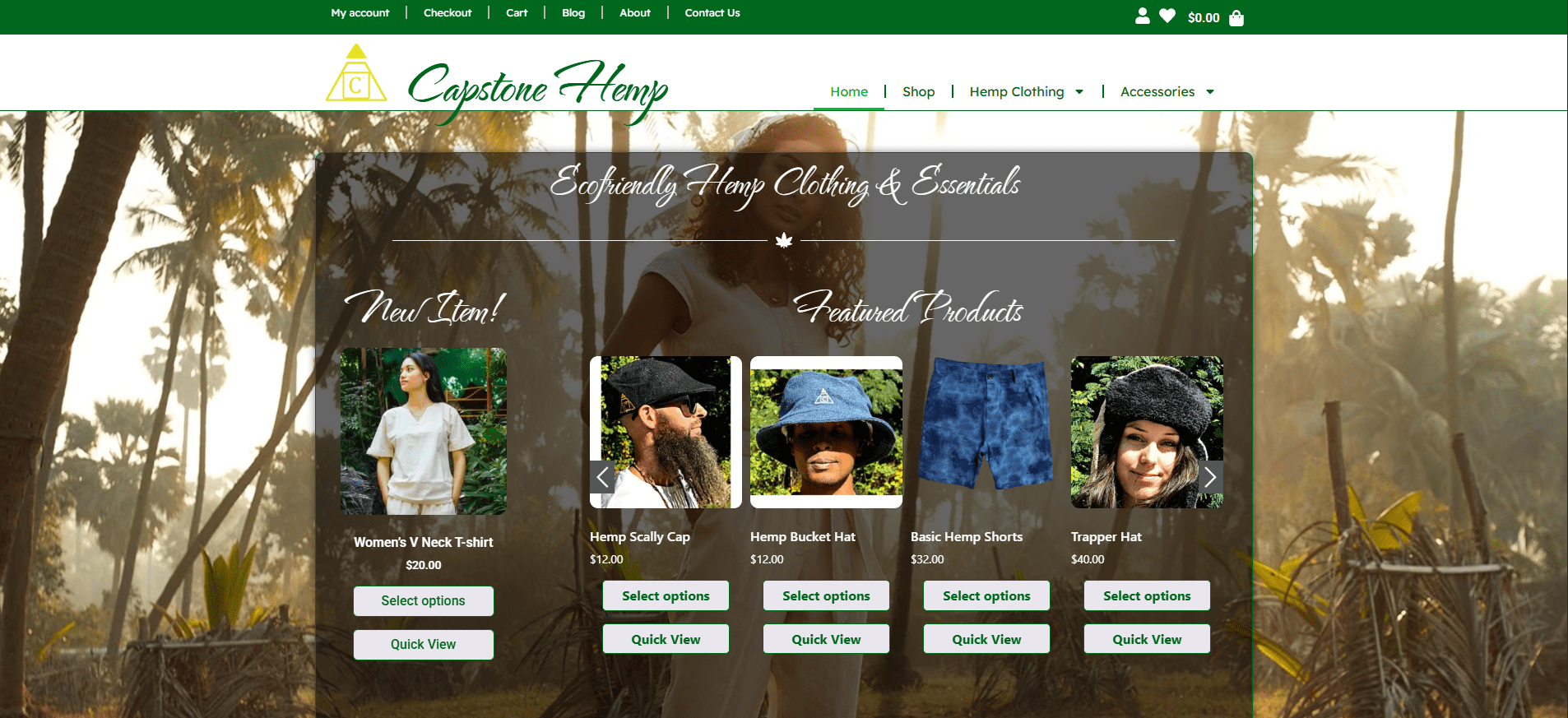 Capstone Hemp New Design