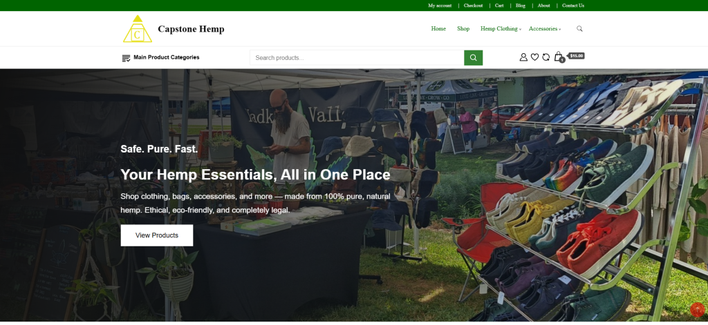 Capstone Hemp New Design