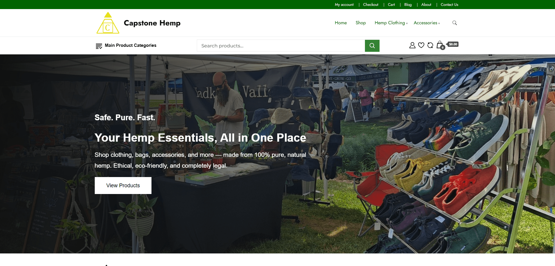 Capstone Hemp Previous Design